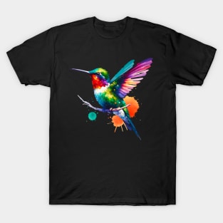 Watercolor Hummingbird T-Shirt